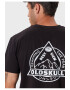 Oldskull Tricou cu imprimeu logo si decolteu la baza gatului 173153 - Pled.ro