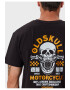 Oldskull Tricou de bumbac cu imprimeu - Pled.ro