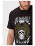 Oldskull Tricou de bumbac cu imprimeu - Pled.ro