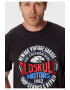 Oldskull Tricou de bumbac cu imprimeu - Pled.ro