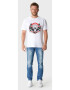 Oldskull Tricou de bumbac cu imprimeu grafic - Pled.ro