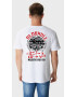 Oldskull Tricou de bumbac cu imprimeu text si grafic - Pled.ro