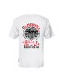 Oldskull Tricou de bumbac cu imprimeu text si grafic - Pled.ro