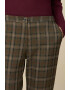 Oltre Pantaloni crop cu model in carouri - Pled.ro