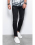 OMBRE Blugi skinny cu detalii cu aspect deteriorat - Pled.ro