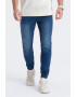 OMBRE Blugi slim fit cu snururi - Pled.ro