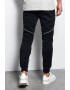 OMBRE DIVERSE Pantaloni sport din amestec de bumbac cu snur - Pled.ro