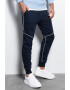 OMBRE DIVERSE Pantaloni sport din amestec de bumbac cu snur - Pled.ro