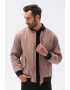 OMBRE Jacheta bomber cu buzunare multiple - Pled.ro