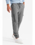 OMBRE Pantaloni cargo cu snur - Pled.ro