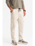 OMBRE Pantaloni cargo cu snur - Pled.ro