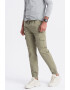 OMBRE Pantaloni cargo cu snur in talie - Pled.ro