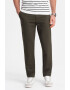 OMBRE Pantaloni chino cu aspect texturat - Pled.ro