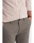 OMBRE Pantaloni chino cu aspect texturat - Pled.ro