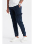 OMBRE Pantaloni jogger cargo cu snur - Pled.ro