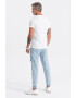 OMBRE Pantaloni jogger cargo cu snur - Pled.ro