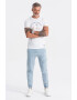 OMBRE Pantaloni jogger cargo cu snur - Pled.ro