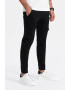 OMBRE Pantaloni jogger cargo cu snur - Pled.ro