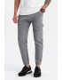 OMBRE Pantaloni jogger cargo cu snur - Pled.ro