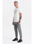 OMBRE Pantaloni jogger cargo cu snur - Pled.ro