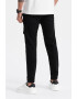 OMBRE Pantaloni jogger cargo cu snur - Pled.ro