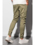 OMBRE Pantaloni jogger cu snur de ajustare - Pled.ro