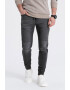 OMBRE Pantaloni jogger de denim cu snururi - Pled.ro