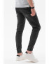 OMBRE Pantaloni jogger din denim cu aspect deteriorat - Pled.ro