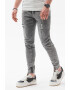 OMBRE Pantaloni jogger din denim cu aspect deteriorat - Pled.ro