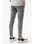 OMBRE Pantaloni jogger din denim cu aspect deteriorat - Pled.ro