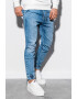 OMBRE Pantaloni jogger din denim cu talie ajustabila - Pled.ro