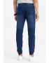 OMBRE Pantaloni jogger din denim cu talie ajustabila - Pled.ro