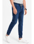 OMBRE Pantaloni jogger din denim cu talie ajustabila - Pled.ro