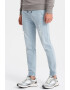 OMBRE Pantaloni jogger din denin conici - Pled.ro