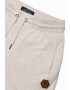 OMBRE Pantaloni sport din amestec de bumbac cu logo - Pled.ro