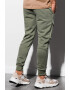 OMBRE Pantaloni sport jogger cu snur de ajustare - Pled.ro