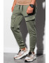 OMBRE Pantaloni sport jogger cu snur de ajustare - Pled.ro