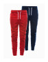 OMBRE Set de pantaloni sport conici - 2 perechi - Pled.ro