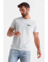 OMBRE Tricou cu model si buzunar pe piept - Pled.ro