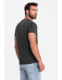 OMBRE Tricou cu model uni si decolteu henley - Pled.ro