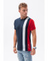 OMBRE Tricou din bumbac cu model colorblock - Pled.ro