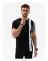 OMBRE Tricou din bumbac cu model colorblock - Pled.ro