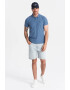 OMBRE Tricou polo cu model uni - Pled.ro