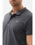 OMBRE Tricou polo din bumbac cu model pique - Pled.ro