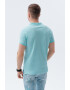 OMBRE Tricou polo din bumbac cu model pique - Pled.ro