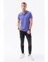 OMBRE Tricou polo din bumbac cu model pique - Pled.ro