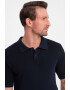 OMBRE Tricou polo din material pique - Pled.ro