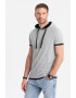 OMBRE Tricou regular fit din bumbac cu gluga - Pled.ro