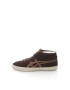 Onitsuka Tiger Tenisi mid-high maro inchis de piele intoarsa Fader - Pled.ro