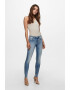 Only Blugi skinny cu aspect decolorat Lisa - Pled.ro